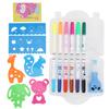 Ручка-спрей для краски, моющаяся, 12 цветов, детские инструменты для рисования акварелью, художественные принадлежности