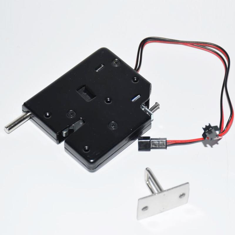 12V OR 24V Mini Cabinet Lock Market Express Delivery Electrical Bolt Locker Drawer Solenoid Lock ElectroMagnetic Lock