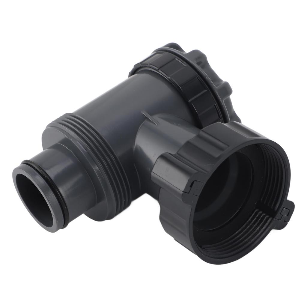 Swimming Pool Plunger Valve 38mm ABS Anti Clogging Efficient On Off Plunger Valves for Replacement