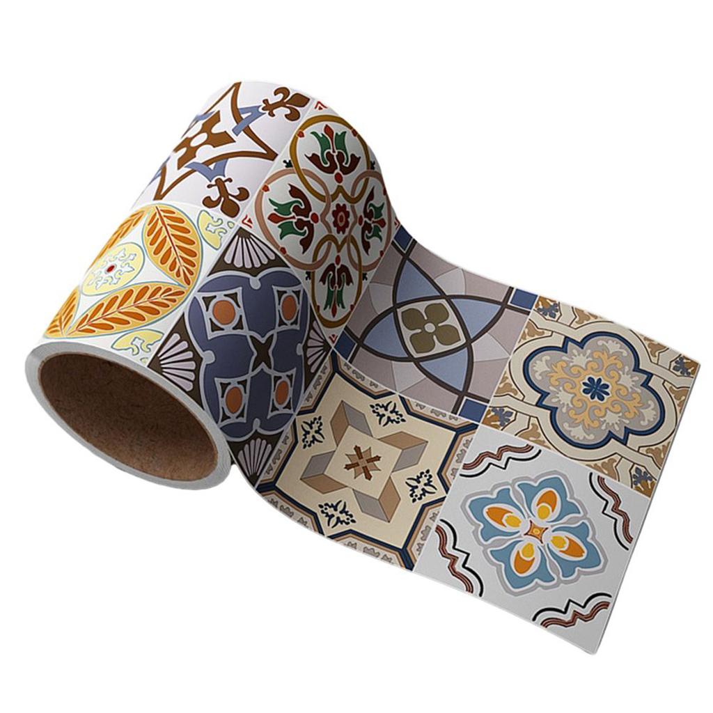 10смx100см Самоклеящаяся Водонепроницаемая Маслостойкая Отклеивающаяся Полоса на Линию Талии Кухонный Фартук Арт Декоративная Полоса Домашний Декор Стен