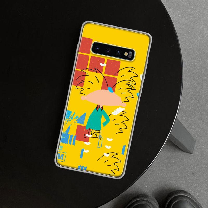 Hey Arnold Helga Cute Funny Cartoon Phone Case Cover for Samsung Galaxy S26 S25 Edge S24 S23 Ultra S22 Plus S21 FE S20 + Art Cus