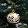 6Pcs/Box Electroplated Plastic Ball Christmas Tree Ornament Plastic Christmas Decorations