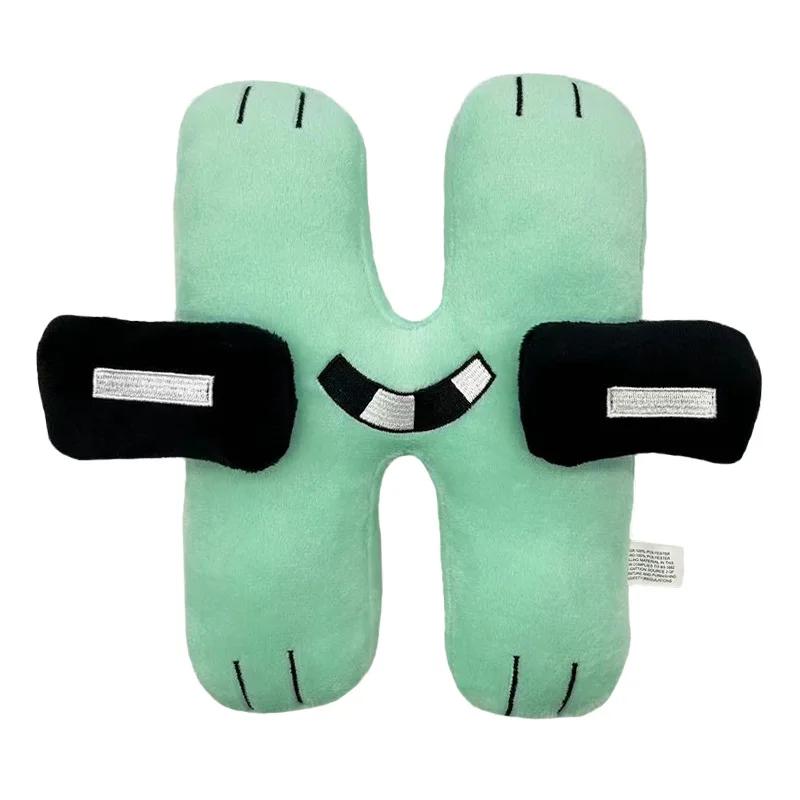 Alphabet Lore Мягкие игрушки Аниме Кукла Kawaii 26 Английские буквы Мягкие игрушки Дети Просвещение Монтессори Мягкая игрушка Кукла Подарки