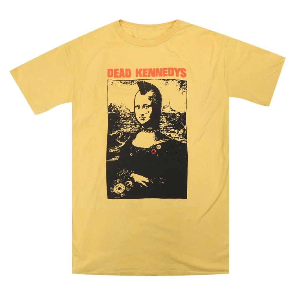 Хлопковая футболка Dead Kennedys Мона Лиза Ирокез Джелло Биафра Унисекс футболка