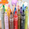 New 18 Colors Acrylic Marker Pens Set Permanent Paint Waterproof For Wood Stones