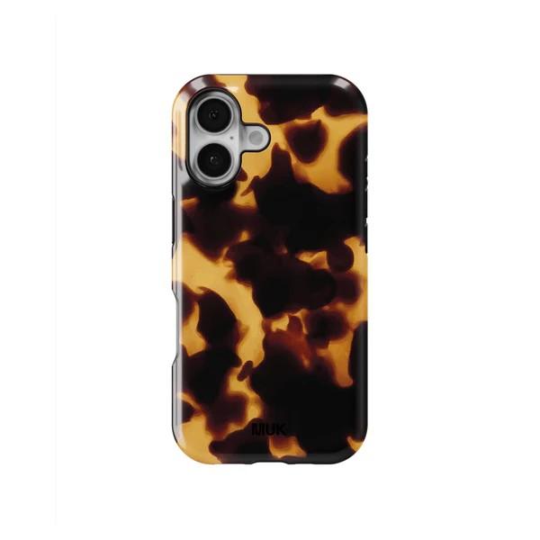 Ретро Чехол для телефона с животным принтом для iPhone 17 16e 16 15 14 13 12 11 X XS XR XSMAX 7 8 Air Pro Max Plus Роскошная двухслойная крышка