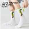 Мужские весенне-осенние модные новые студенческие спортивные баскетбольные хлопковые носки-гольфы