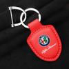HTGF6 Car Key Chain shield Shape Perfect Exquisite Keyring Jewelry For Alfa Romeo giulia stelvio giulietta 159 147 156 166 Accessories