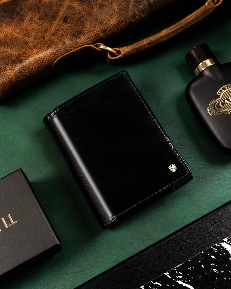 Large men's leather wallet - Rovicky