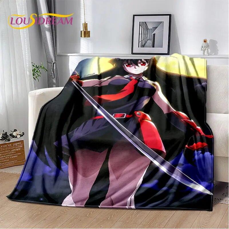 Мягкое плюшевое одеяло для средней школы D×D в стиле аниме для сексуальных девушек, фланелевое одеяло, одеяло для гостиной, спальни, кровати, дивана, чехол для пикника