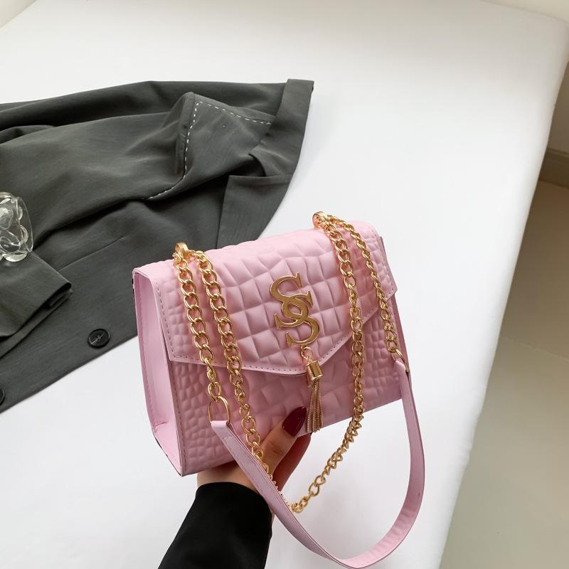 Сумка Niche Design для женщин, новая модная, высококачественная, простая сумка через плечо, маленькая квадратная сумка на цепочке