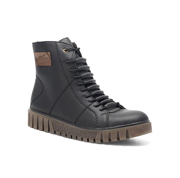 Rieker Y3421-00 Black Ankle Boots