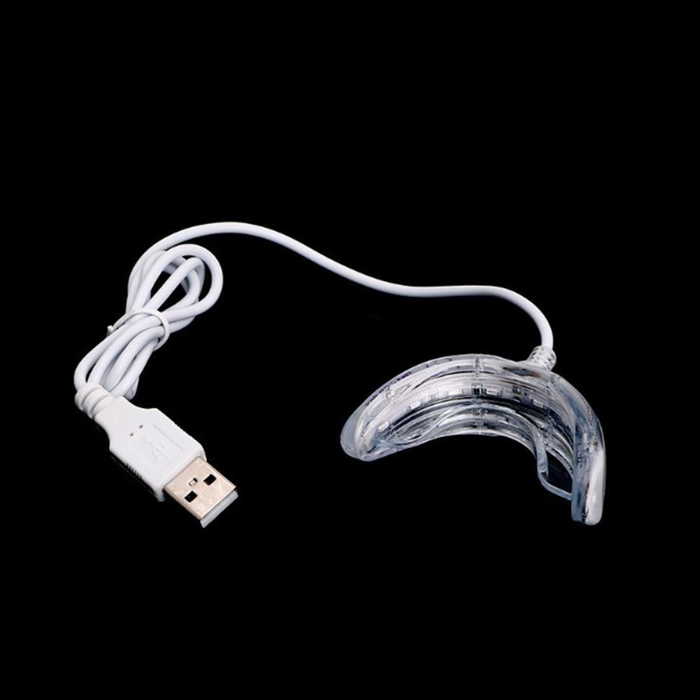 Умный светодиодный портативный отбеливатель зубов с USB-зарядкой