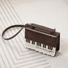 Brown Piano Shoulder Bag Vintage Transparent Ita Backpack Cute Square Crossbody Bag  Harajuku Style