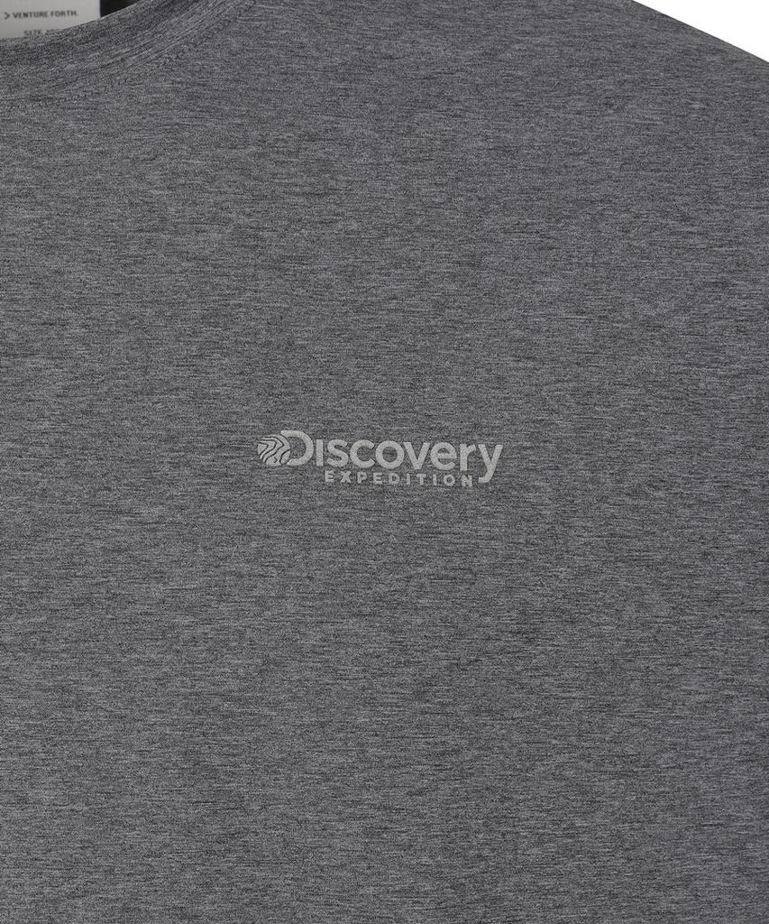 DISCOVERY EXPEDITION Мужская футболка с коротким рукавом Romellina из дышащей ткани Freshvent (M/Серый)