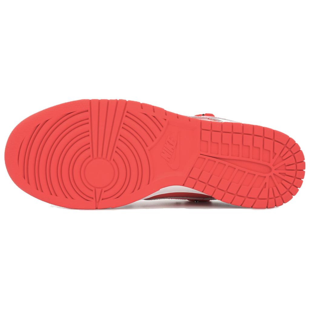 Nike Dunk Spiderweb Seal Slip Resistant Abrasion Resistant Low top Skateboard Shoes Men's White Red DD1391-600(Team545-)