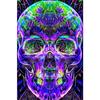 Полный 5D Diy Алмазная картина Фиолетовый Череп Вышивка Крестом Домашний Декор Ручной Подарок