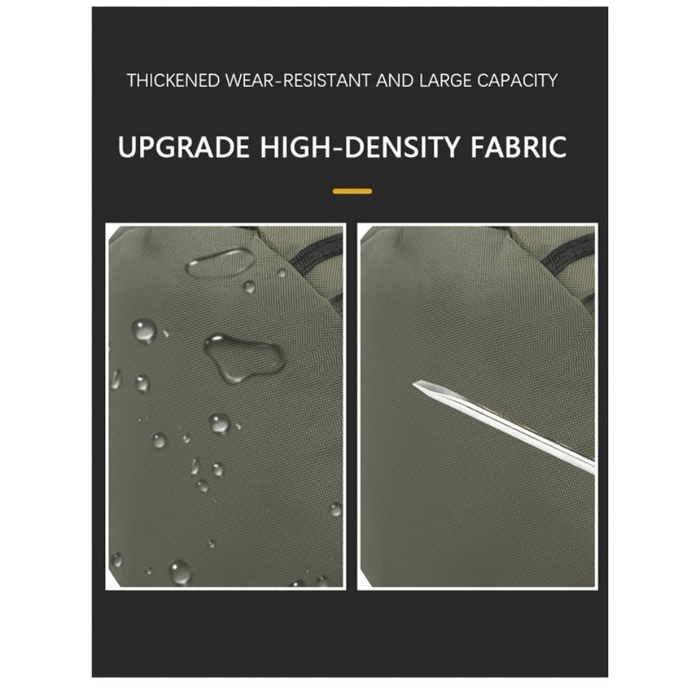 Green Fishing Rod Bag, Durable Folding Fishing Gear Handbag, Multi-functional Large-capacity High-quality Fishing Rod Box.