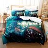 Steam Engine Duvet Cover Set Transportation Old Train King Queen Full Size Polyester Bedding Set For Teen Boys Adult Living Room