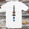 Solar System Chakra Zen OM Nature Universe Sun Space T Shirt B880