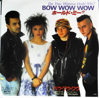 7-дюймовая пластинка BOW WOW WOW Do You Wanna Hold Me RPS104 RCA 1983 Япония Рок Б/у