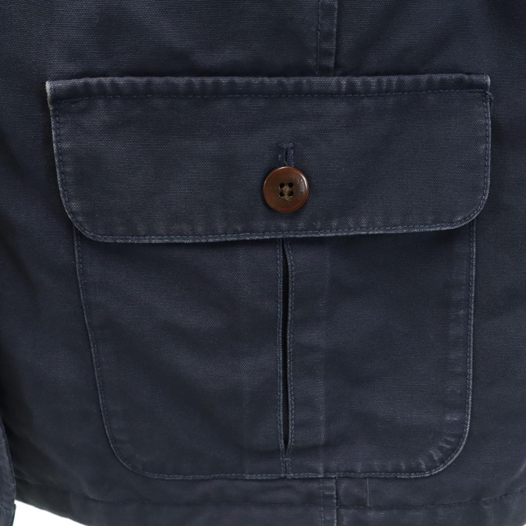 L.L.BEAN Coverall M Navy Outdoor Quilted Lining Women Used