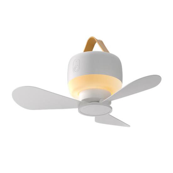 Портативный потолочный вентилятор Mini 5V USB подвесные вентиляторы для палаток со светодиодной подсветкой