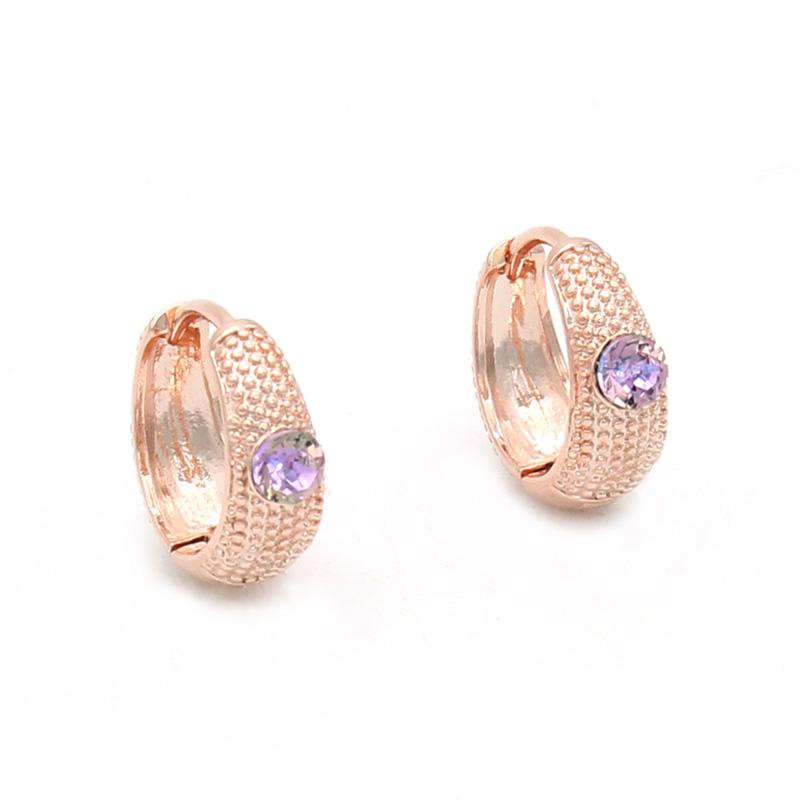 Модные красочные серьги-капли с кристаллами для женщин и девочек, ювелирные изделия для свадебной вечеринки, серьги цвета розового золота, подарок