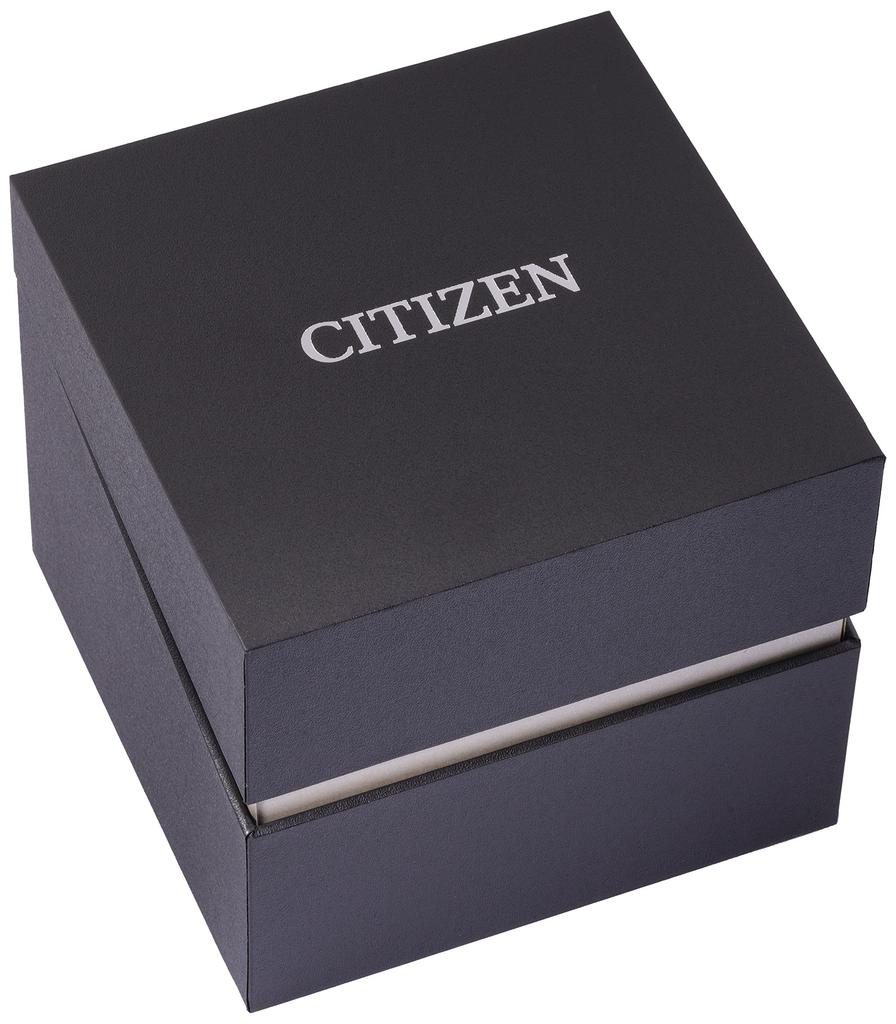 Citizen Мужские часы Eco-Drive с хронографом, черный циферблат, CA0690-88E, серебристые, повседневные.