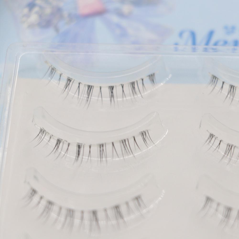 Женский сказочный инструмент для макияжа, увеличивающий глаза, наращивание ресниц, нижние норковые ресницы, нижние накладные ресницы