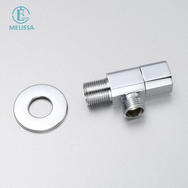 Melissa Modern Brass Chrome Wall-Mounted Hotel Use Toilet Bidet Shattaf Vertical Spray Set Handheld Shower Push Button Angle