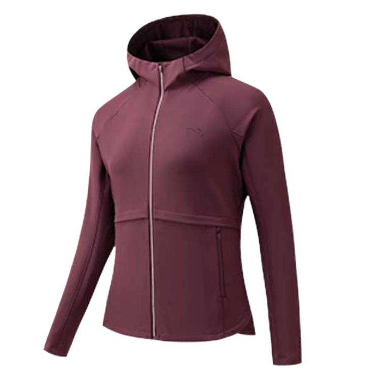 Anta SS26 Вязаная легкая флисовая однотонная куртка Женские куртки 162617716-2