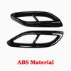 For Mercedes Benz CLA Class C118 W118 CLA180 200 220 250 260 2020-2022 ABS Car Accessories Muffler Exhaust Pipe Tail Cover Trim KIY7