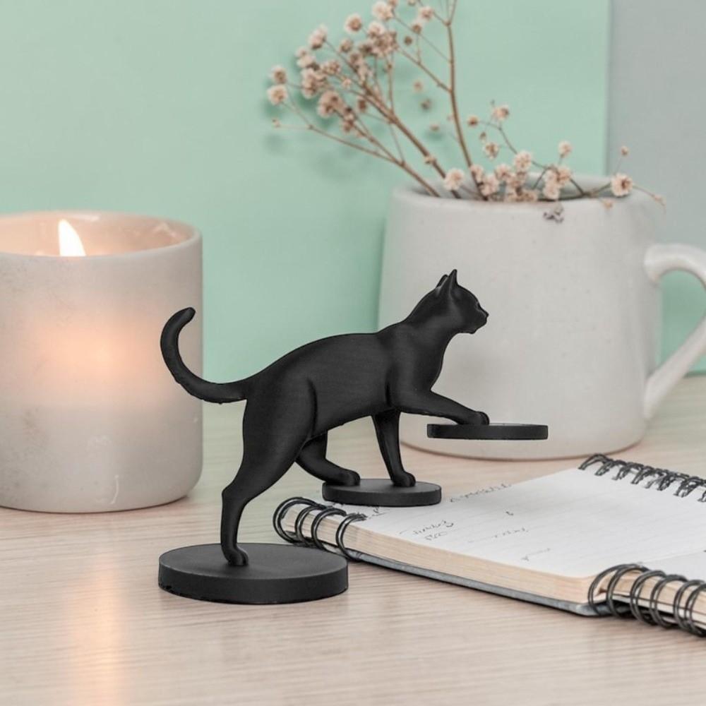 3D Printed Desktop Dog Figurine Go Upstairs/Downstairs Cat Statues Crafts Living Room