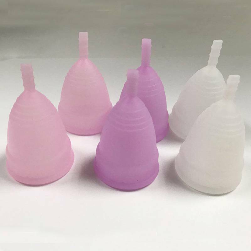 Многоразовая силиконовая менструальная чаша, мягкая женская гигиена, размер продукта M/L