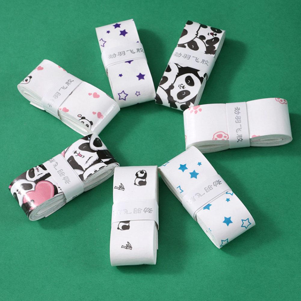 Мультяшный дизайн теннисные ракетки Overgrip впитывающие пот нескользящие ПУ 1 шт для тенниса/бадминтона/квадрат B8O4