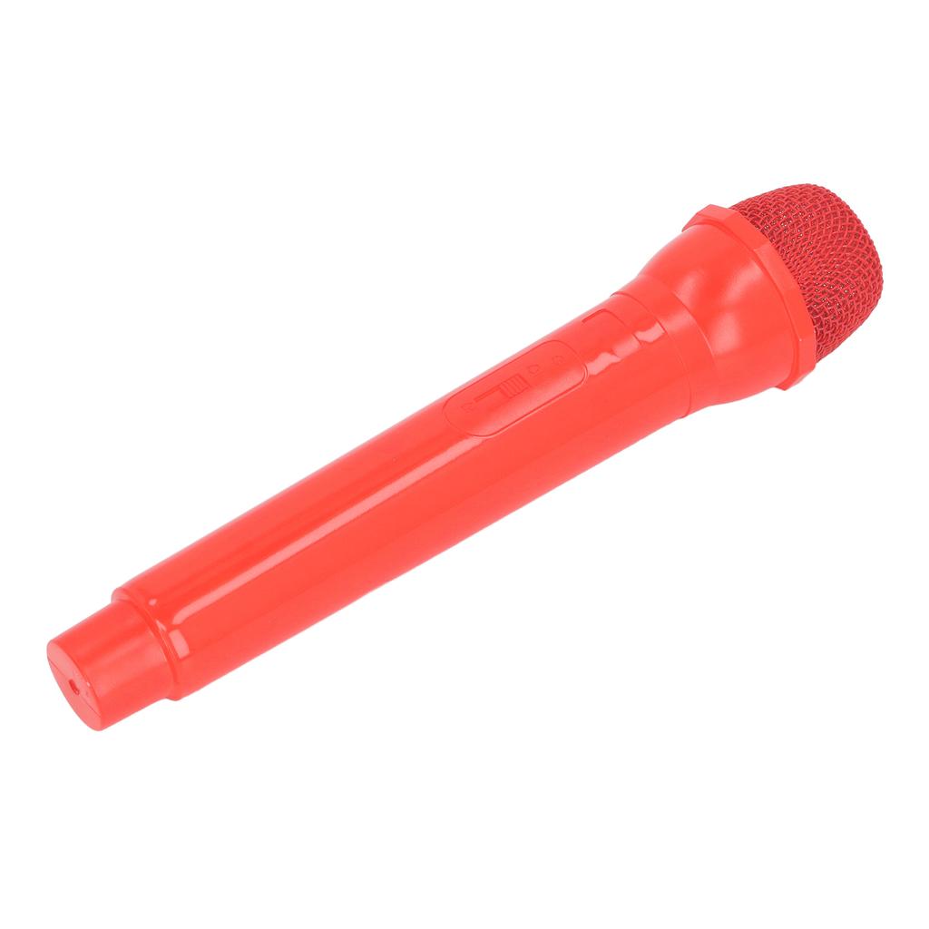 Fake Microphone Kids Prop Pretend Microphone Toy Simulate Speech Practice Mic for Fun Stage Costume Prop Birthday Party Favors