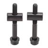 Bicycle Seatpost Fixing Screw Bicycle Replacement Seatpost Screw Seatpost Bolt 2pcs M5 X 40mm Titanium Alloy Bicycle Accessories Black