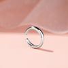 Япония и Корея Простое геометрическое кольцо Женское нишевое кольцо с гладким холодным ветром Открытое указательное кольцо