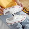 Женская модная парусиновая обувь для мужчин, кроссовки, повседневные кроссовки, Zapatillas De Deporte Tenis, летние туфли на плоской подошве, белые, черные лоферы 2023