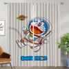 Curtains for Living Room Curtain for Room 2 Panel Doraemones Shades Halloween Decoration Partition Home Interior Curtains Camera