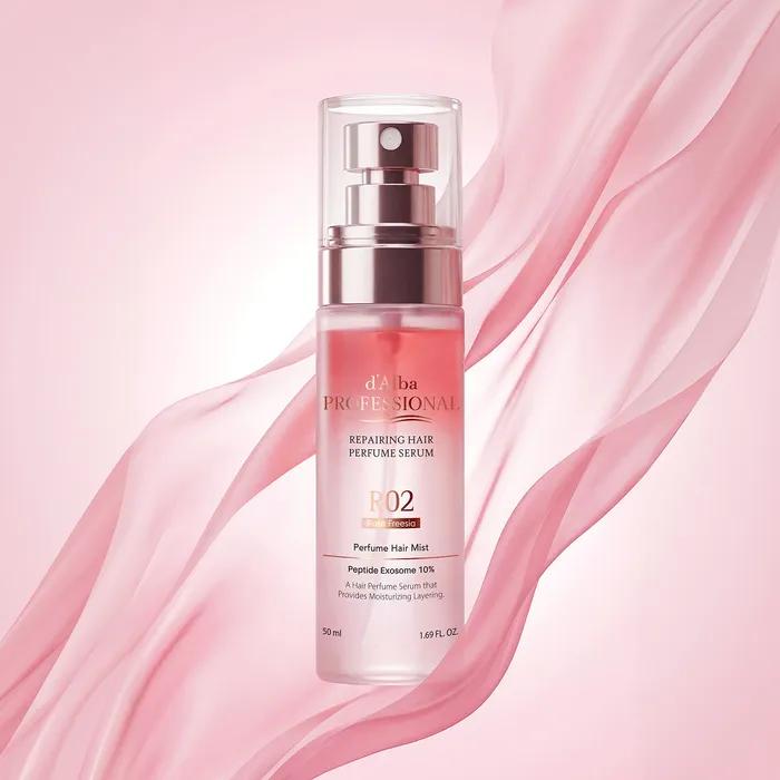 D'Alba Профессиональная восстанавливающая сыворотка-парфюм для волос Rosé Freesia 50 мл (Продление)