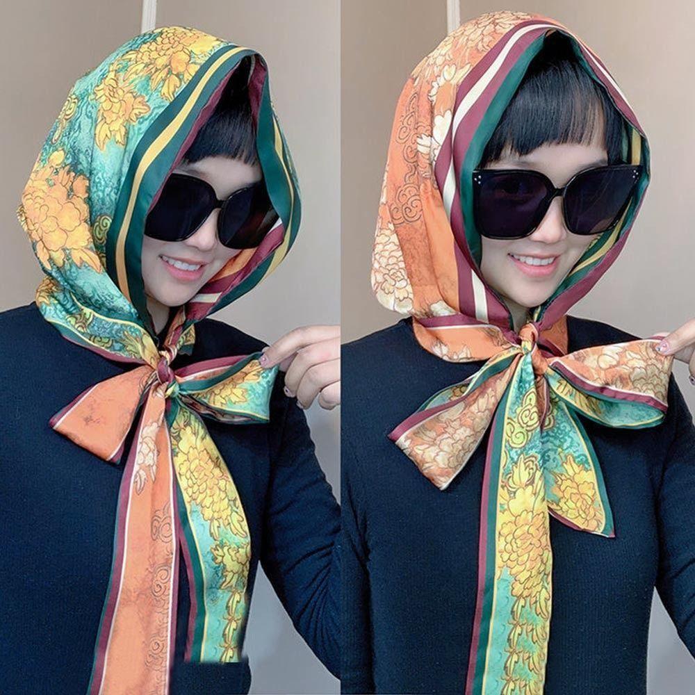 Sun-Resistant Muslim Turban Soft Headscarf Fashion Islamic Hat  Women