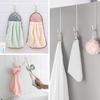 Bathroom Towel Clips Braided Multipurpose Cloth Hanger Bathroom Cotton Loop Towel Clip Metal Clamp Kitchen Home Storage