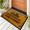 Так жарко Смешной придверный коврик На заказ Для дома и офиса Декоративный входной коврик Сад/Кухня/Спальня 18x30 дюймов
