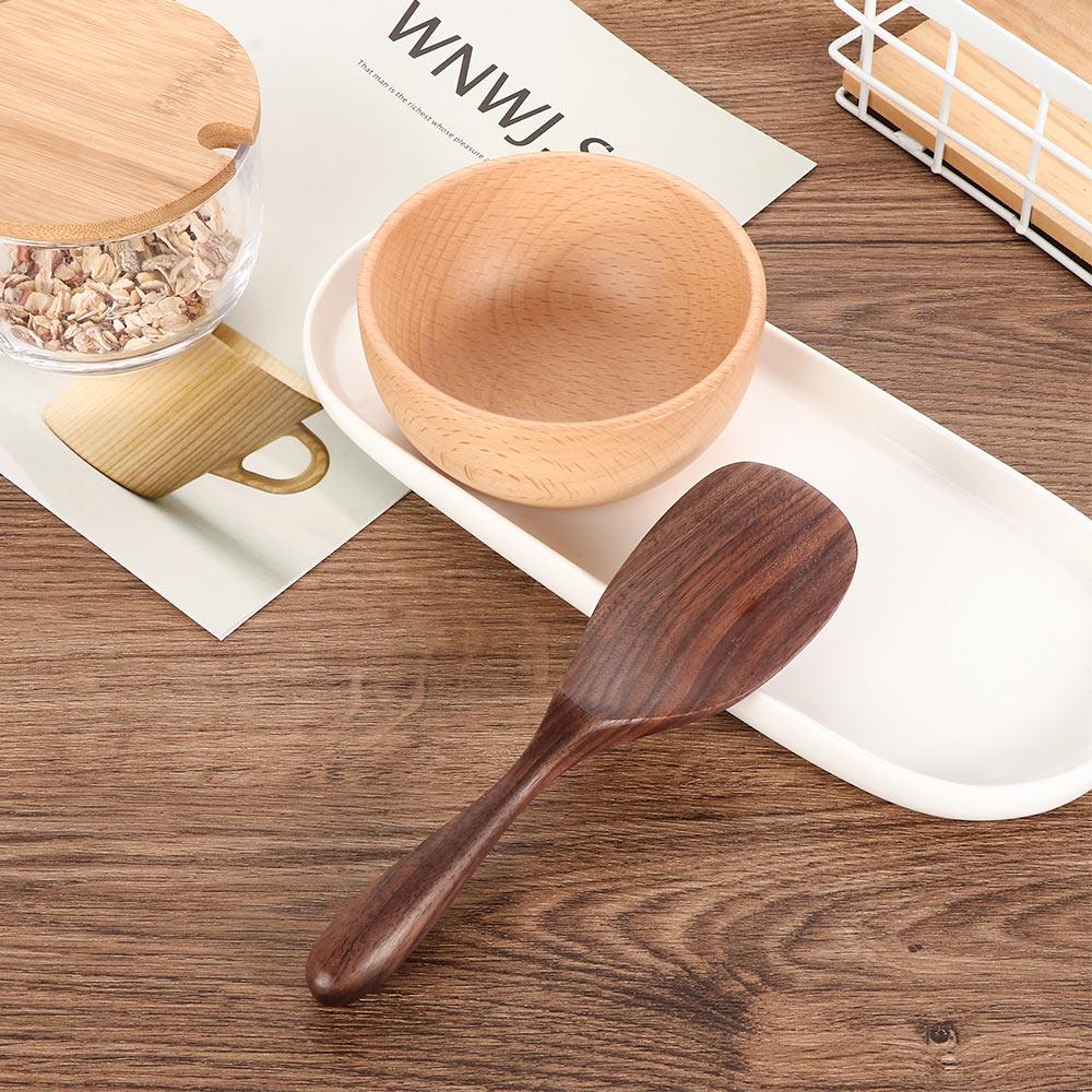 Japanese Style Coffee Dessert Long Scoop Stir Tableware Kitchen Supplies Rice Scoop Soup Spoons