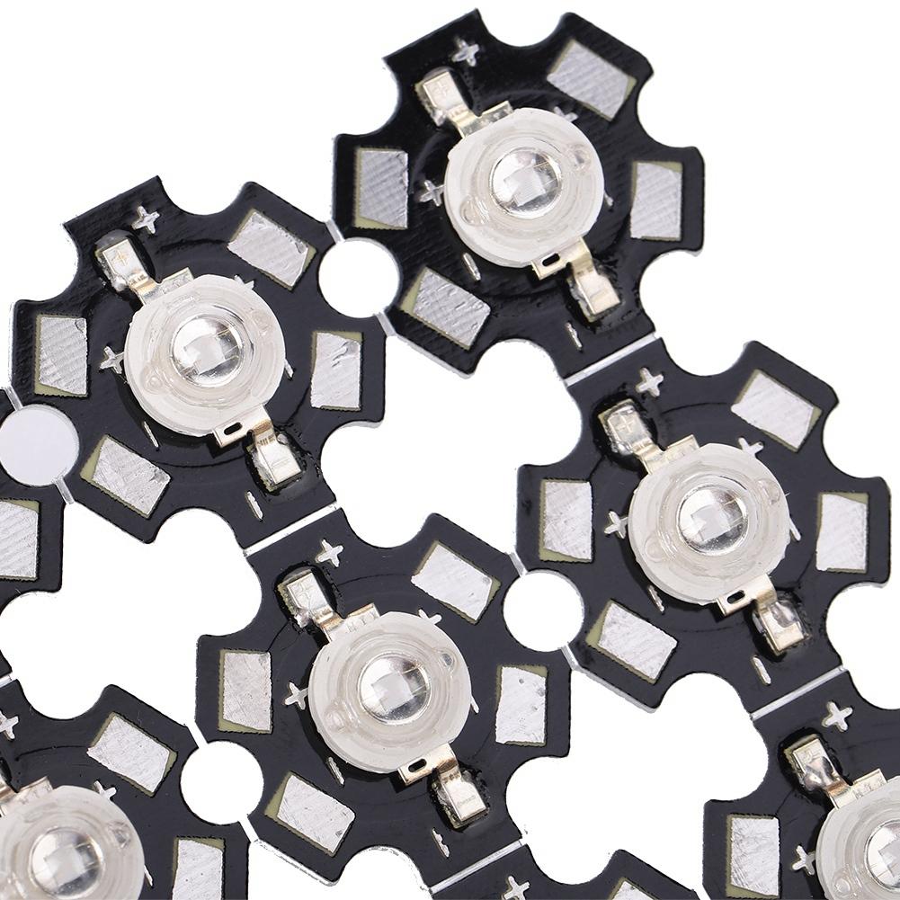 AXD-3W Мощная УФ-фиолетовая светодиодная лампа с шариками диодных чипов с алюминиевым основанием