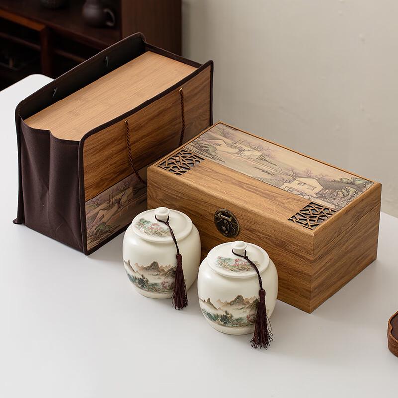 Meijin Ceramic Tea Storage Jar