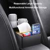 Car Armrest Storage Box With Cup Holder Auto Tissue Storage Box Foldable Auto Armrest Tray Organizer Car Interior For Phone Cup