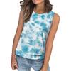 Women's Loose Fashion Casual Print Crew-neck Sleeveless Summer Vest